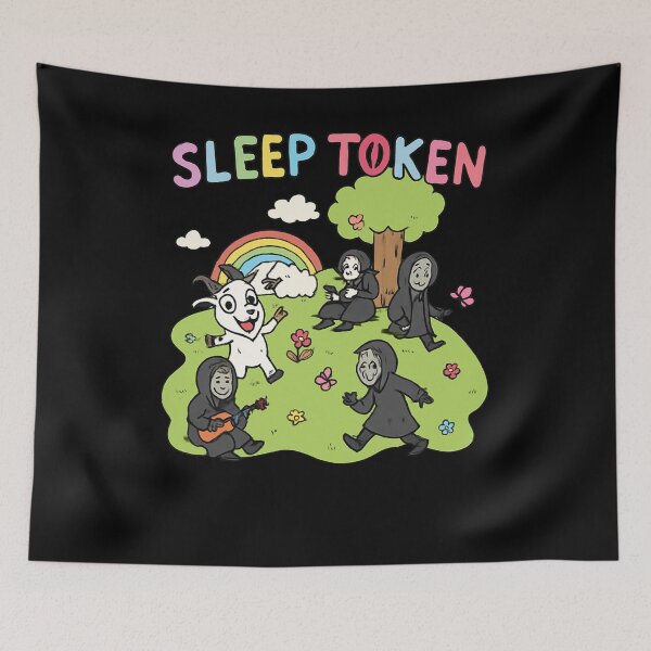 Item preview, Sleep Token Cute Reaper Garden Scene designed and sold by SiarheiYur.