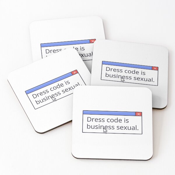 Item preview, DRESS CODE IS BUSINESS SEXUAL designed and sold by oddwonders.