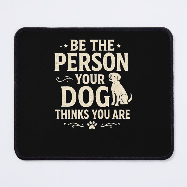 Item preview, Be the Person Your Dog Thinks You Are designed and sold by SiarheiYur.