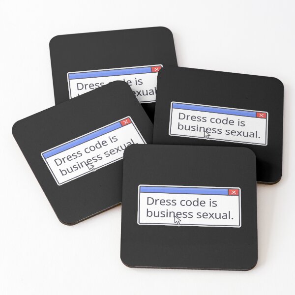 Item preview, DRESS CODE IS BUSINESS SEXUAL designed and sold by oddwonders.