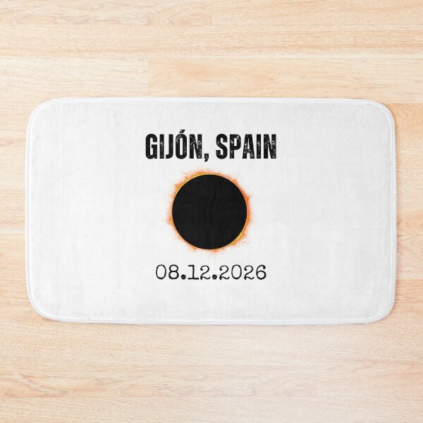 Item preview, Gijón Spain Solar Eclipse 08.12.2026 designed and sold by snowry.