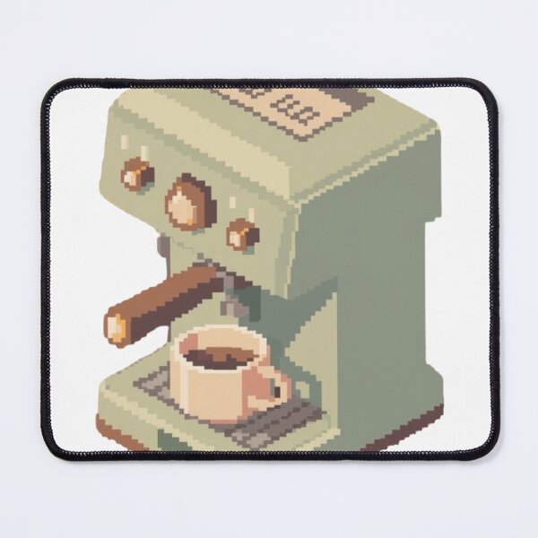 Item preview, Pixel art espresso machine designed and sold by lulart-shop.