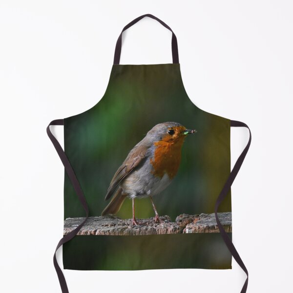 Item preview, European Robin Perched on a Log in Natural Light designed and sold by Shanguai.