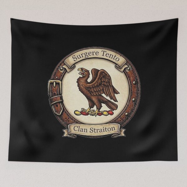 Item preview, Clan Straiton Crest designed and sold by BagTown Clans.