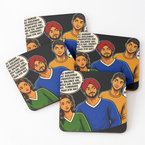 Item preview, Desi Humar Savage Reply Comic Art designed and sold by FEEL GOOD CLUB DESIGNS.