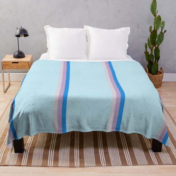 Item preview, Color Block Stripe // Periwinkle Blush designed and sold by House of KE Designs.