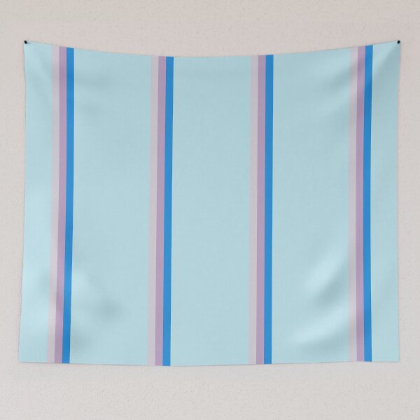 Item preview, Color Block Stripe // Periwinkle Blush designed and sold by House of KE Designs.