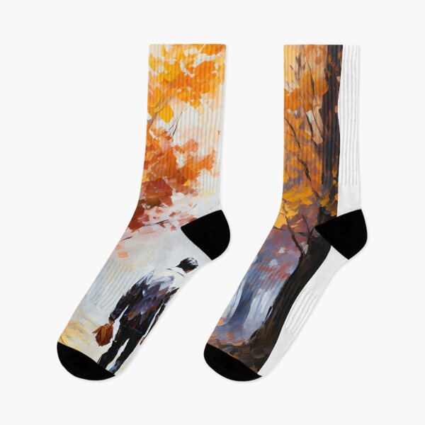 Item preview, Father Daughter Autumn Walk Fall Family Love Art designed and sold by LoveNurseries.