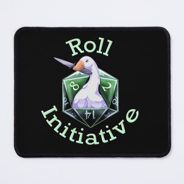 Item preview, Roll Initiative Goose - Dark Green designed and sold by -Solarly-.
