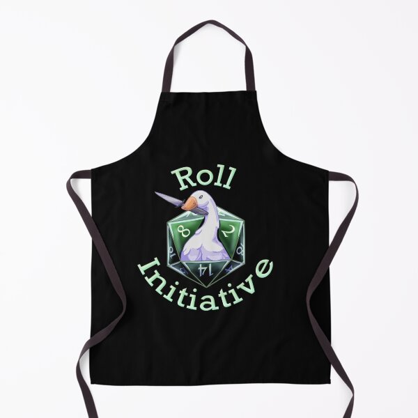 Item preview, Roll Initiative Goose - Dark Green designed and sold by -Solarly-.
