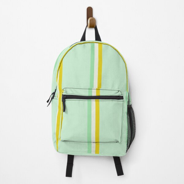 Item preview, Color Block Stripe // Mustard Mint designed and sold by House of KE Designs.