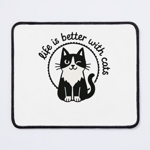 Item preview, Minimalist Winking Cat Cute Graphic designed and sold by SiarheiYur.