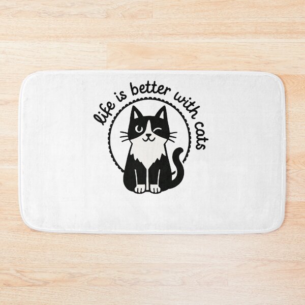 Item preview, Minimalist Winking Cat Cute Graphic designed and sold by SiarheiYur.