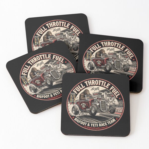 Item preview, Full Throttle Fuel Bigfoot & Yeti Race Team Hot Rod designed and sold by Bigfoot Fuel Co.