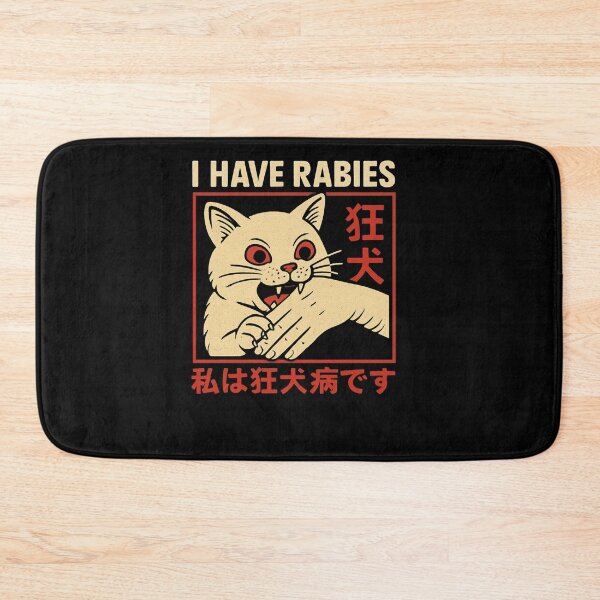 Item preview, Rabid Cat Japanese Poster Style designed and sold by SiarheiYur.