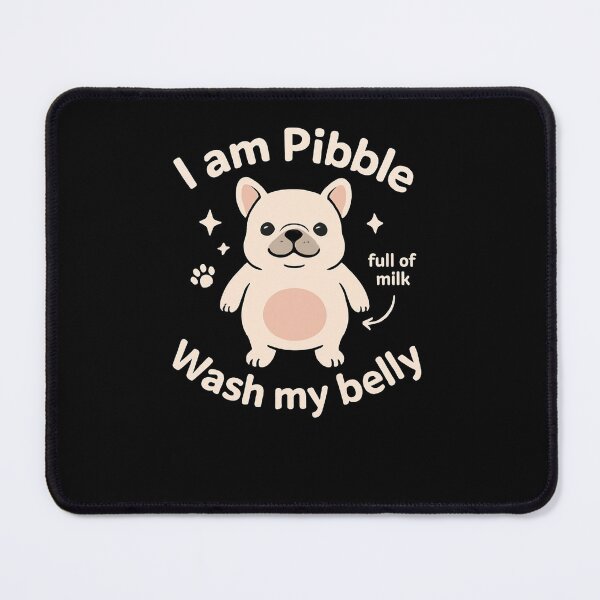 Item preview, Cute Chubby Puppy Milk Belly Art designed and sold by SiarheiYur.