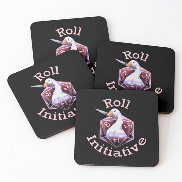 Item preview, Roll Initiative Goose - Dark Red designed and sold by -Solarly-.