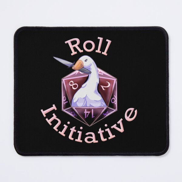 Item preview, Roll Initiative Goose - Dark Red designed and sold by -Solarly-.