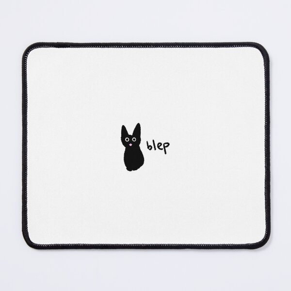 Item preview, Funny Black Cat Blep Sticker | Cute Goofy Cat Expression designed and sold by lazydayz16.