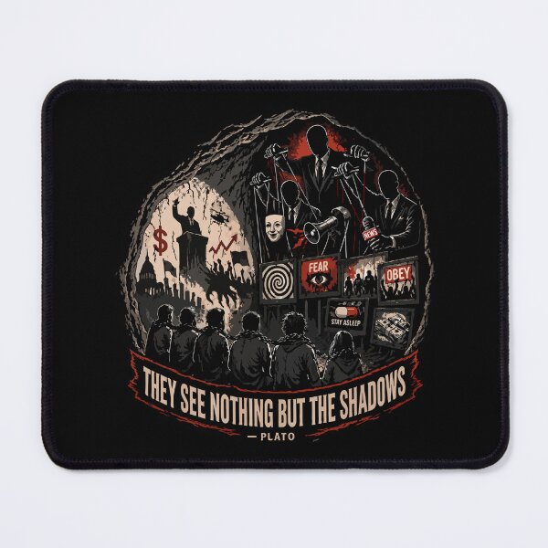 Item preview, Plato’s Cave Political Manipulation v2 designed and sold by storelibertys.