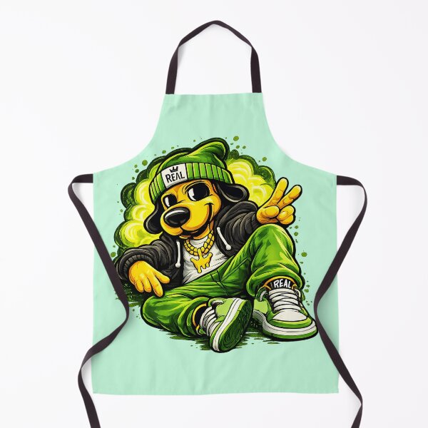 Item preview, Chill Street Dog Neon Green designed and sold by HOPPER420.