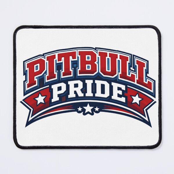 Item preview, Pitbull Pride - Bold Varsity Sports Style designed and sold by My Pitbull Place.