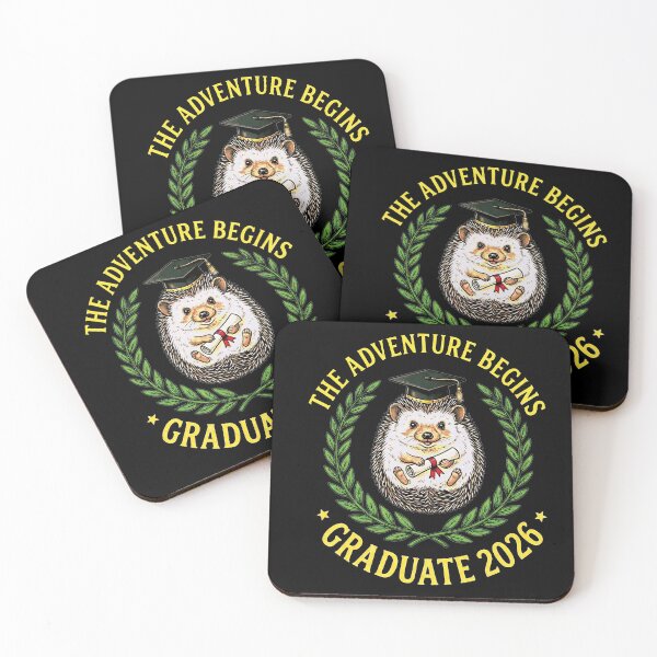 Item preview, Vintage Hedgehog Graduation 2026 designed and sold by fati-artiste1.