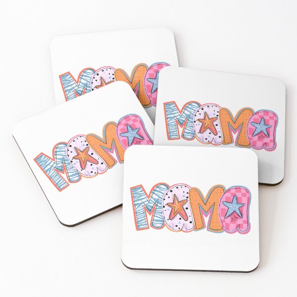 Item preview, Groovy Retro Mama - Colorful Leopard Floral Doodle Typography designed and sold by Krasnovaovaova.