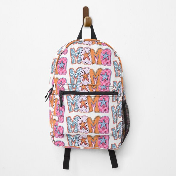 Item preview, Groovy Retro Mama - Colorful Leopard Floral Doodle Typography designed and sold by Krasnovaovaova.