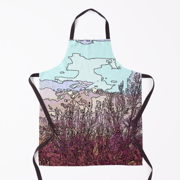 Item preview, Mountains Through Trees Draw colorful photo abstract design designed and sold by SmashingDeals.