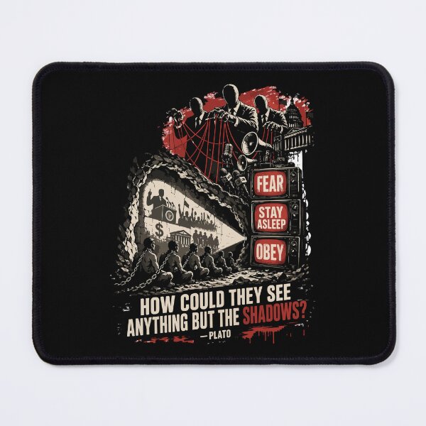 Item preview, Plato’s Cave Political Manipulation v3 designed and sold by storelibertys.