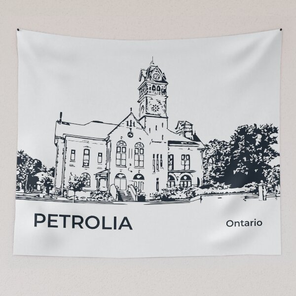 Item preview, Petrolia - Ontario designed and sold by Lakeric Cityscapes.