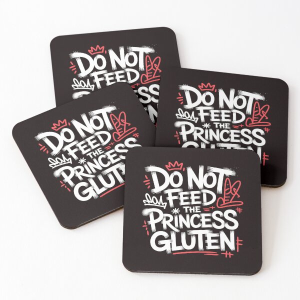 Item preview, Do Not Feed The Princess Gluten – Gluten Free Celiac Disease Awareness designed and sold by Redgiant87x.
