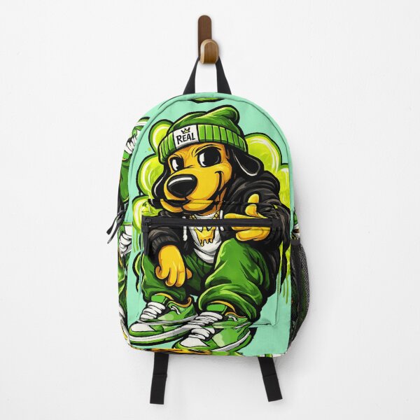 Item preview, Streetwear Green Dog Sitting designed and sold by HOPPER420.