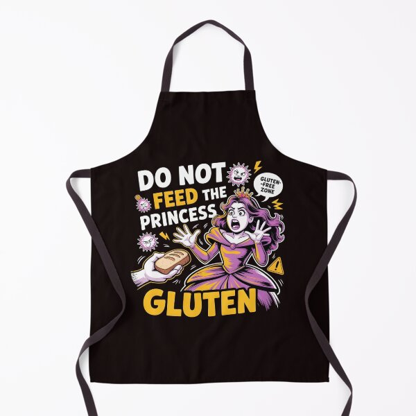 Item preview, Do Not Feed The Princess Gluten – Gluten Free Humor for Gluten Intolerance Awareness designed and sold by Redgiant87x.