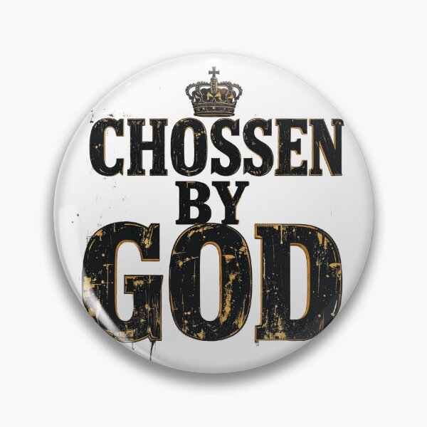 Item preview,  Chosen By God Christian T-Shirt | Bold Gold Crown Faith Religious Gift designed and sold by EvolusionPro.
