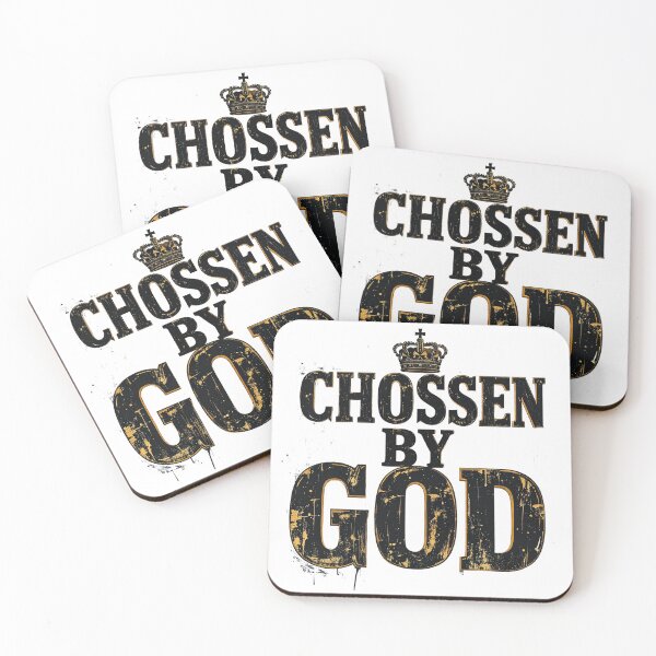 Item preview,  Chosen By God Christian T-Shirt | Bold Gold Crown Faith Religious Gift designed and sold by EvolusionPro.