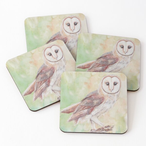 Item preview, Barn Owl designed and sold by Skippybatart.