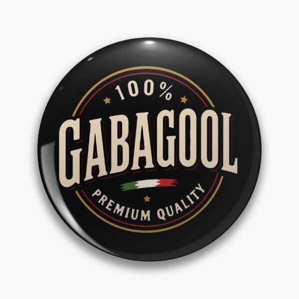 Item preview, Gabagool Premium Quality Vintage Badge designed and sold by SoftBananaD.