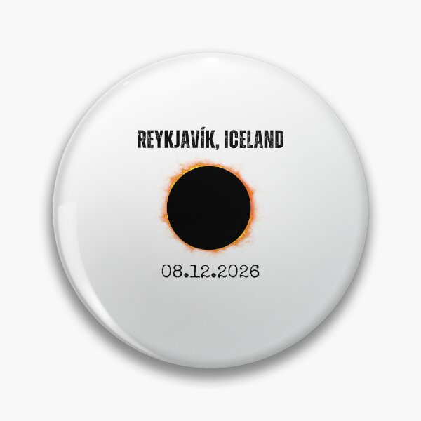 Item preview, Reykjavík Iceland Solar Eclipse 08.12.2026 designed and sold by snowry.