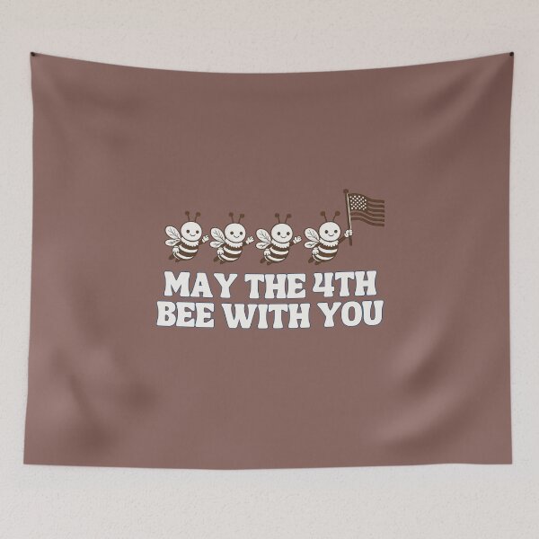 Item preview, May the fourth bee with you designed and sold by BritishDelights.