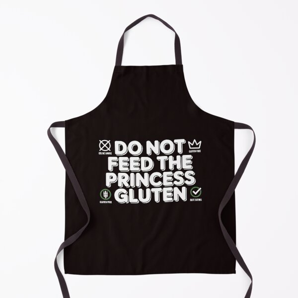 Item preview, Do Not Feed The Princess Gluten Design – Gluten Free Lifestyle Celiac Disease Humor designed and sold by Redgiant87x.