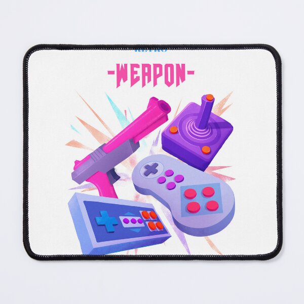 Item preview, RETRO WEAPON OF CHOICE designed and sold by LUKEE82.