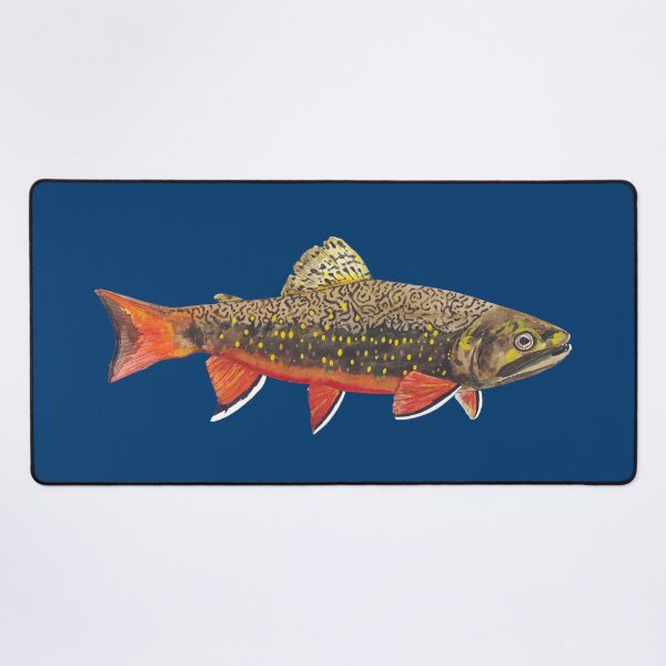 Item preview, BROOK TROUT-Salvelinus fontinalis designed and sold by BEATRIZ ABAITUA.