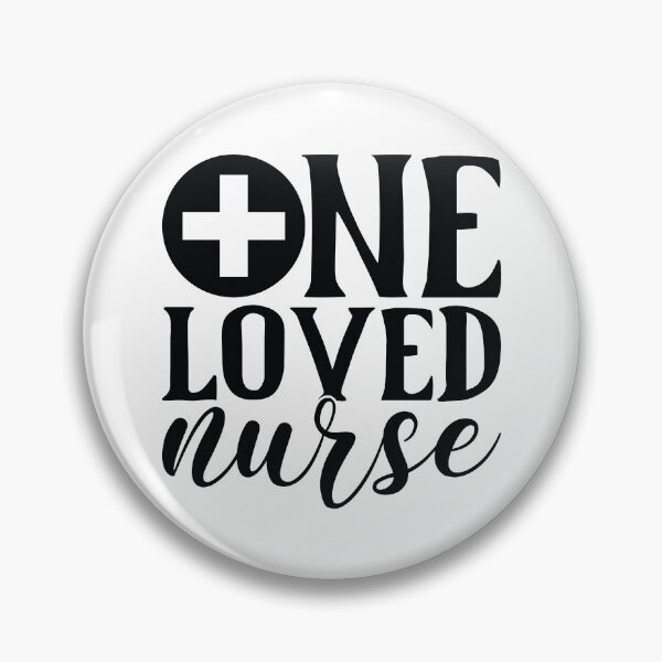 Item preview, One Loved Nurse - Cute Heart Medical Nursing Life Spirit Gift designed and sold by FuzionRaptor.