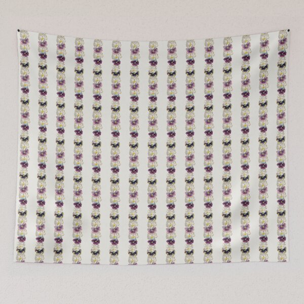 Item preview, Vintage violas stripe designed and sold by LittleBettyMakes.