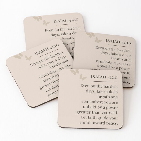Item preview, Isaiah 41:10 Bible Verse Butterfly Peace Art designed and sold by D3's shop.