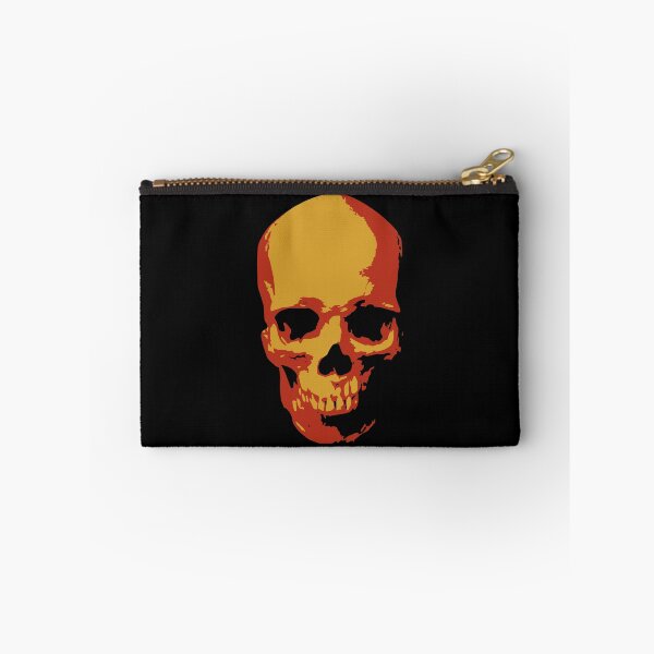 Item preview, Golden Fiery Skull Dark Gothic Pop Art designed and sold by RamyGallery.