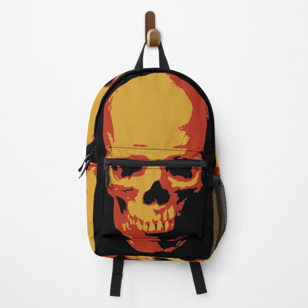 Item preview, Golden Fiery Skull Dark Gothic Pop Art designed and sold by RamyGallery.
