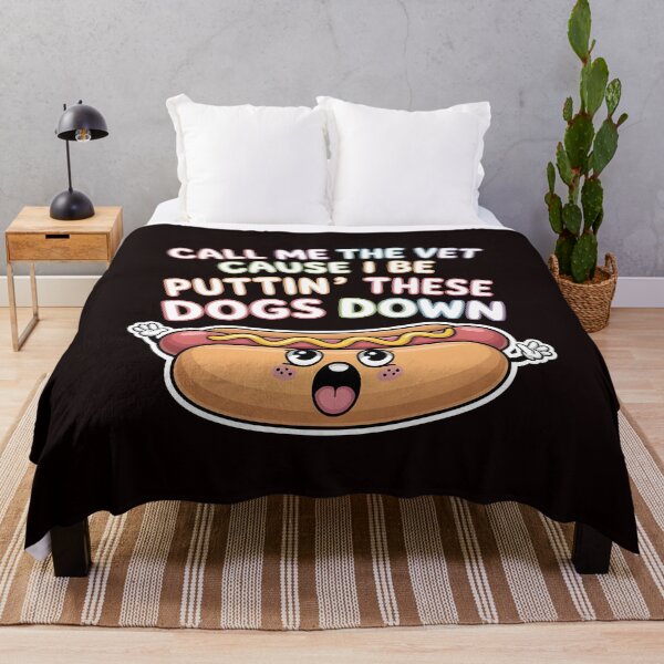 Item preview, Call Me The Vet Cause I Be Puttin These Dogs Down Apparel – Glizzy Meme Food Meme Sausage Joke designed and sold by Redgiant87x.